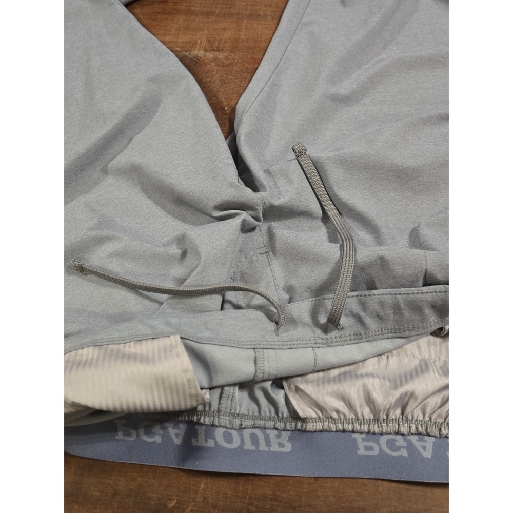 PGA Tour Golf Pants Men's Size XL 38x32 Gray Performance Stretch Tapered Pull On - Picture 3 of 4